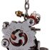Yosoo Small Tattoo Device with Pendant Keyring Metal Alloy
