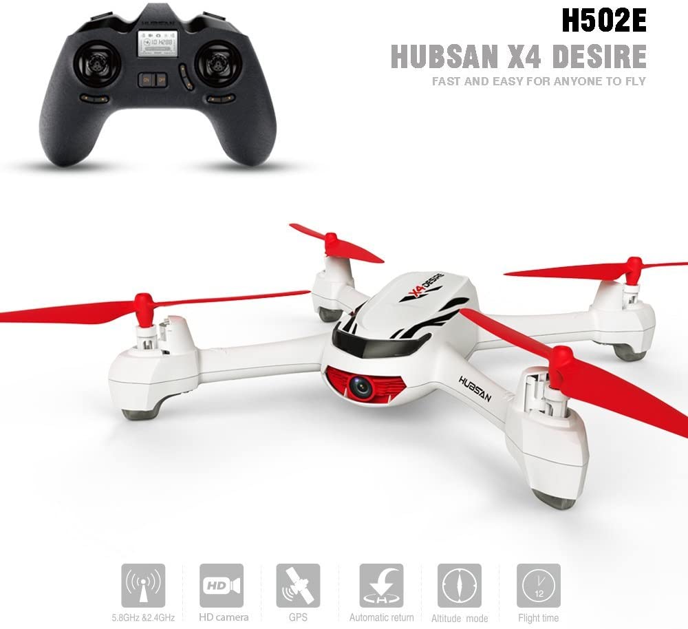 Fearless Conductivity Hassy Hubsan H502E X4 DESIRE CAM 720P HD Camera with GPS 2.4GHz 4CH 6 Axis Gyro  RC Drone Radio Controlled Quadcopter Multicopter – TopToy