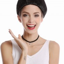 WIG ME UP - WG-7022B-ZA103 Wig Lady Women Halloween Carnival Geisha Maiko Japan China Asia black