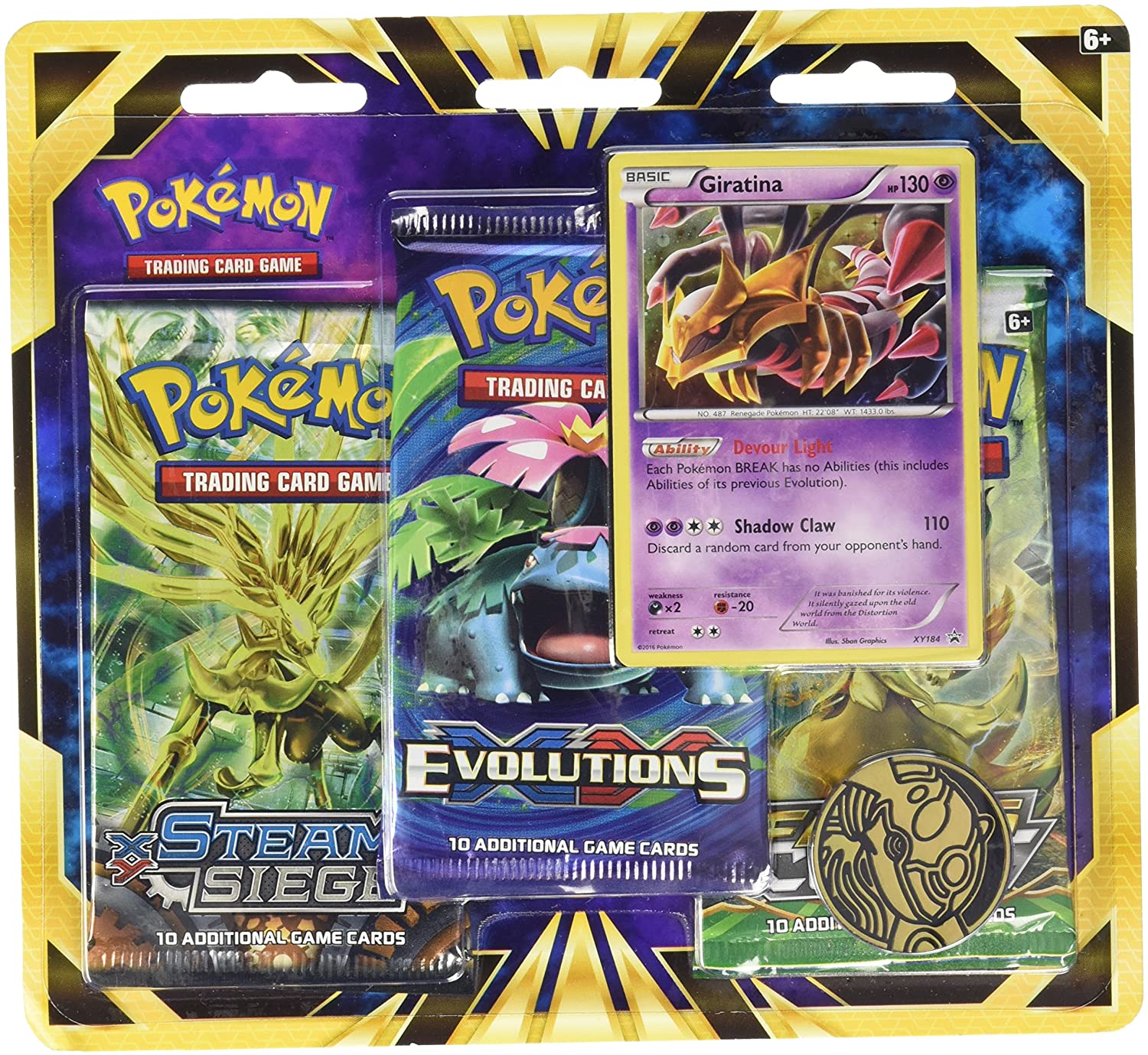 Pokemon Tcg Giratina Blister Pack Containing Booster Packs And