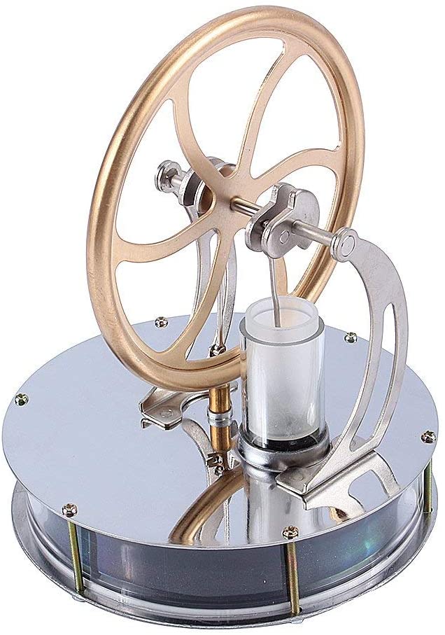 Low Temperature Stirling Engine Motor Steam Heat Model Educational Toy ...