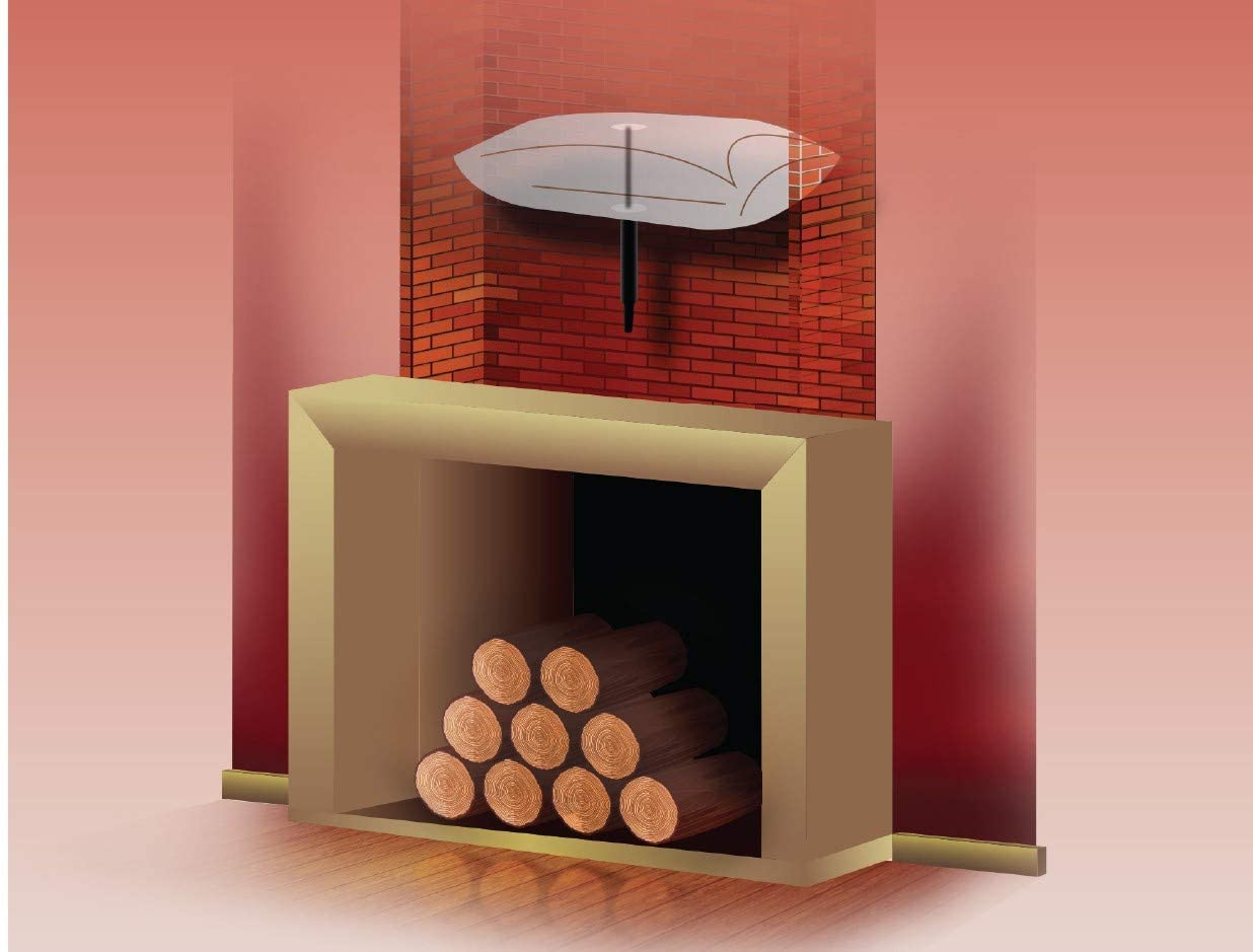 Chimney Balloon Draught Excluder Universal 70cm x 40cm Gaps Energy Saving