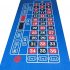 SSTN LTD MASSIVE 6 FT BRIGHT BLUE ROULETTE FELT/LAYOUT/BAIZE
