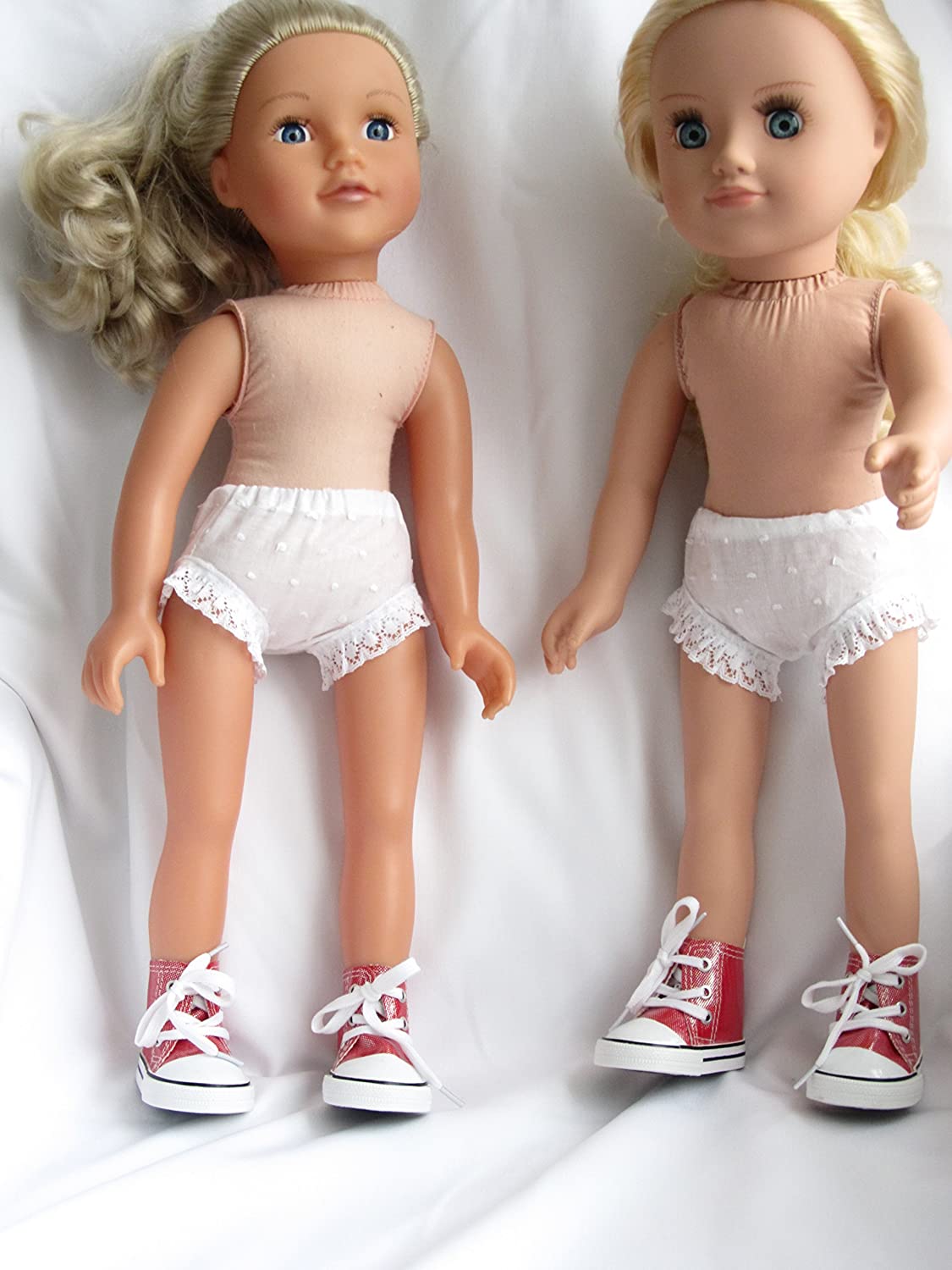 Dollies Boutique High top trainers and 'Russian' dress for Designafriend; Sindy; Our Generation; Carly; Cayla and AMG - Image 3