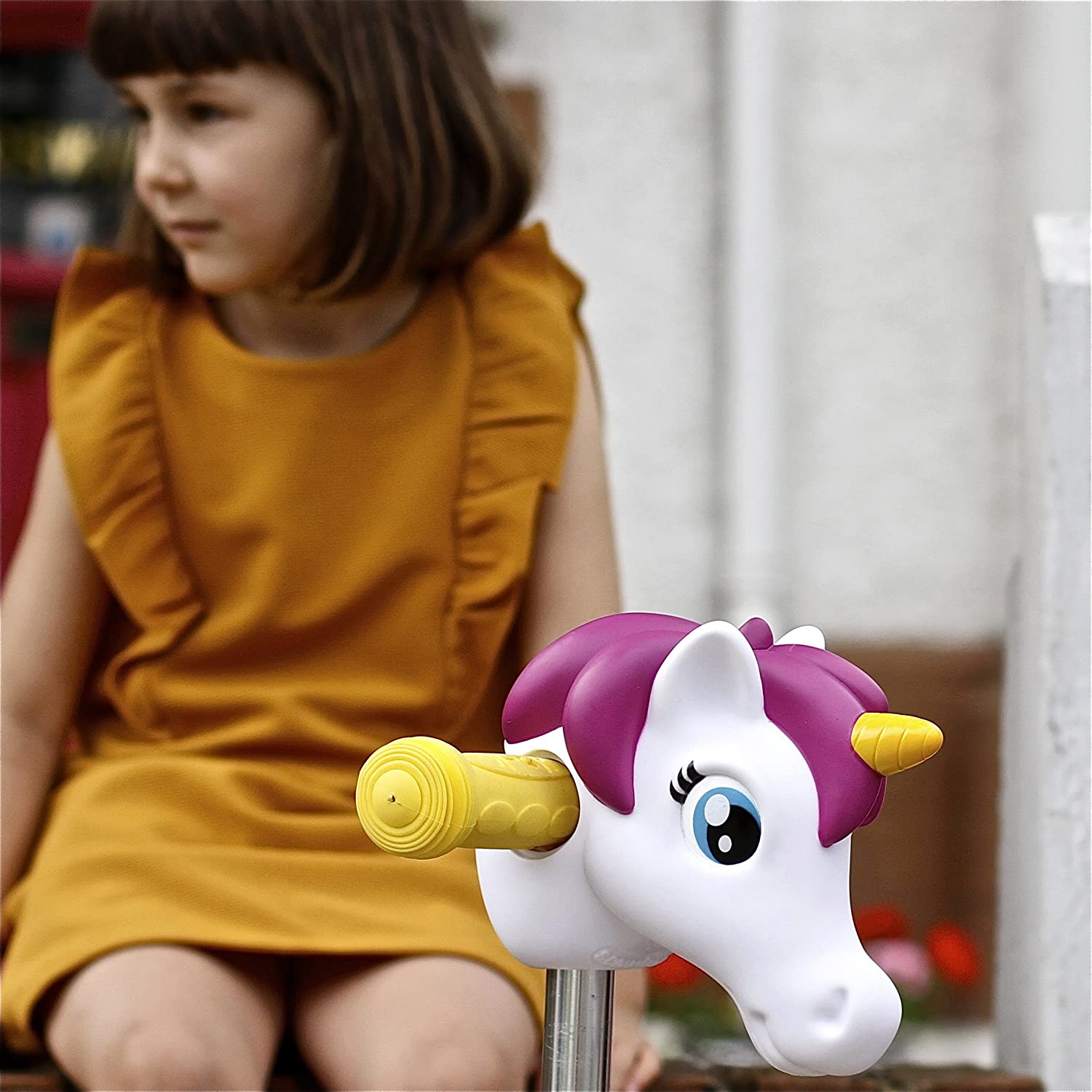 Scootaheadz Unicorn Kids Scooter Accessories Scooter Unicorn Head