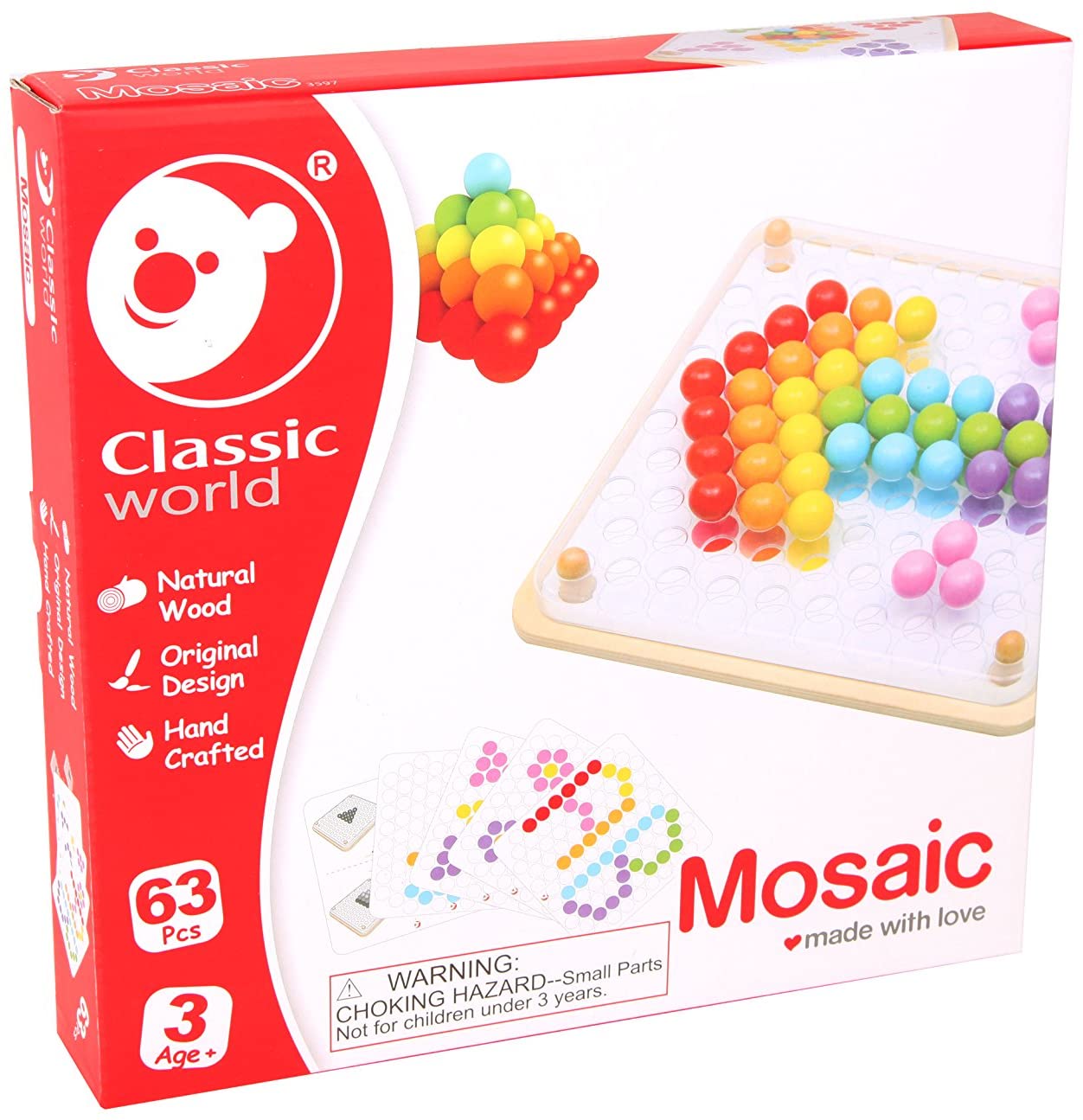 Classic World 3597 Mosaic Puzzle TopToy