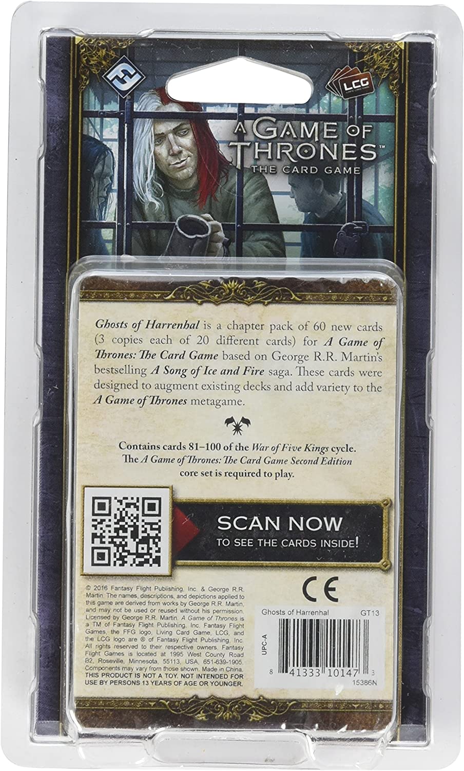 A Game Of Thrones 2nd Edition Card Game Ghosts of Harrenhal Chapter Pack - Image 2