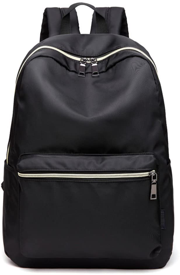 Drasawee Waterproof Backpack Casual School Bag Daypack for Women Black