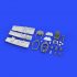 Eduard EDB672112 Brassin 1:72-Spitfire Mk Cockpit kit, Various