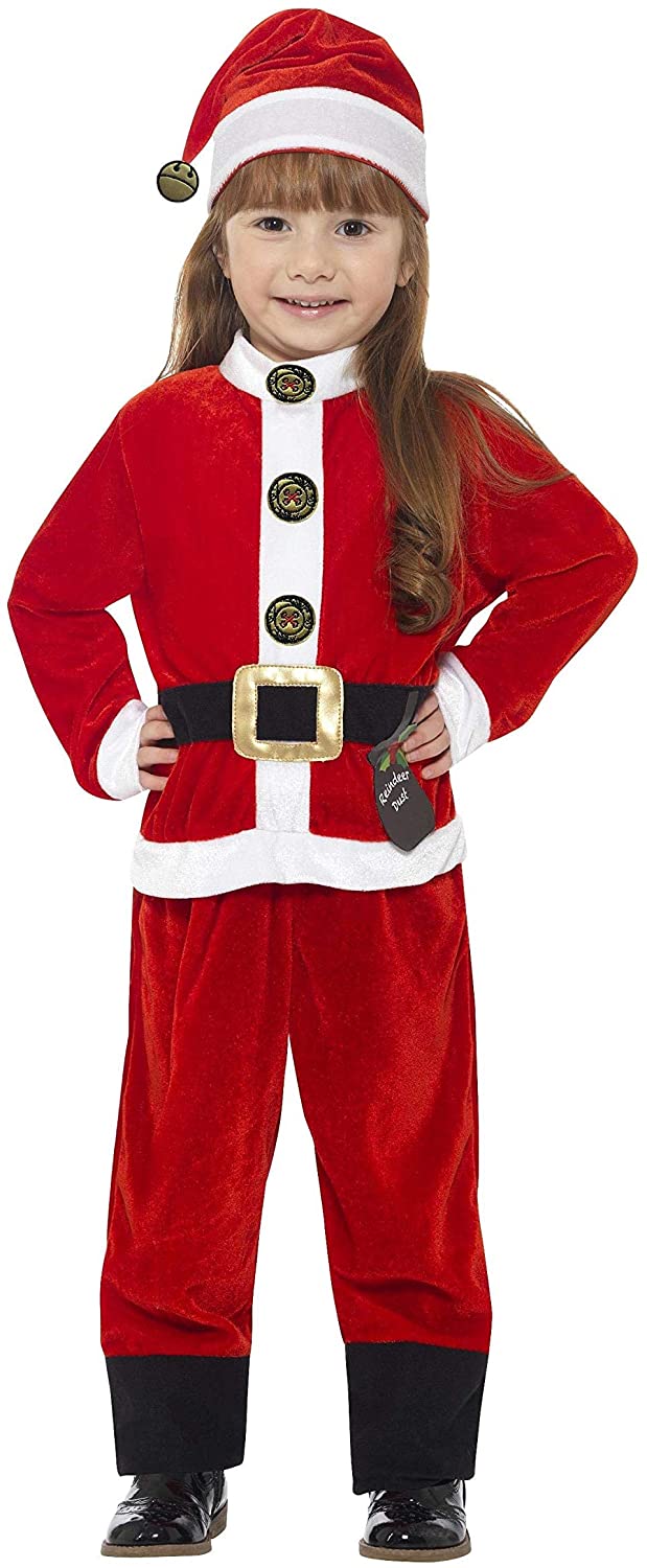 Pancia Finta Babbo Natale Smiffys - Costume Accessorio Per Natale, Taglia Unica, Rosso - Foto 7