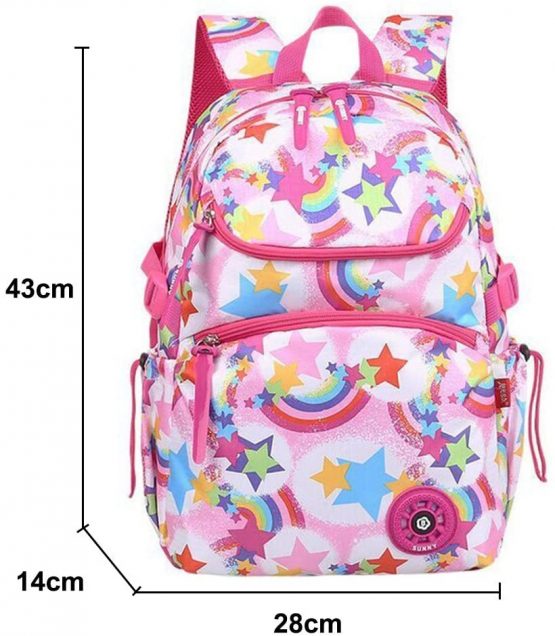 Lightweight School Backpacks, Multi-Compartment School Bags, Waterproof ...