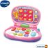 VTech-Mis First Keys Computer Kids with Three Game Modes Teaching Animals, Colors, Shapes and Musical Notes, Pink (3480-191257)