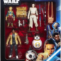 Star Wars Force Awakens Takodana Encounter 4 Action Figure Playset, Rey Finn Maz Kanata BB-8