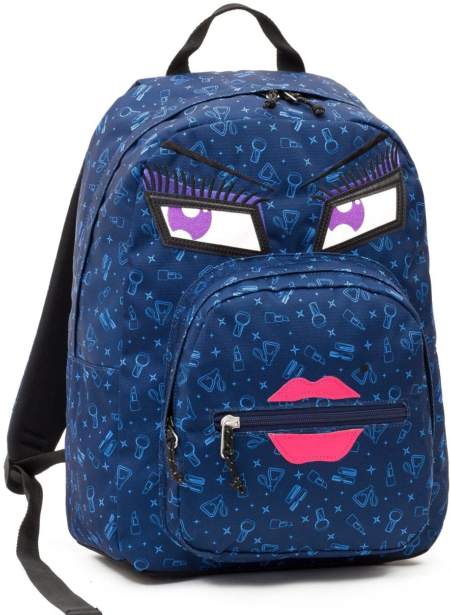 BACKPACK - INVICTA - Ollie Face YAP - School & Leisure Bag - Blue 25Lt