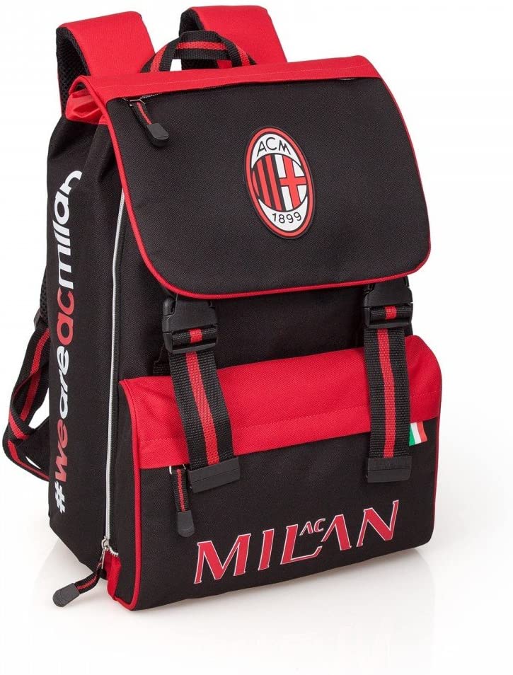 AC Milan Large Expandable Backpack – TopToy