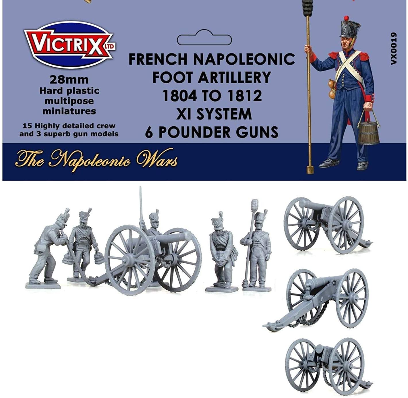 Victrix VX0019 – French Napoleonic Artillery 1804-1812 XI System With ...