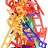 WEofferwhatYOUwant Chairs and Ladders Game. 44 Individual Pieces. Family Game Stack and Balance the Most