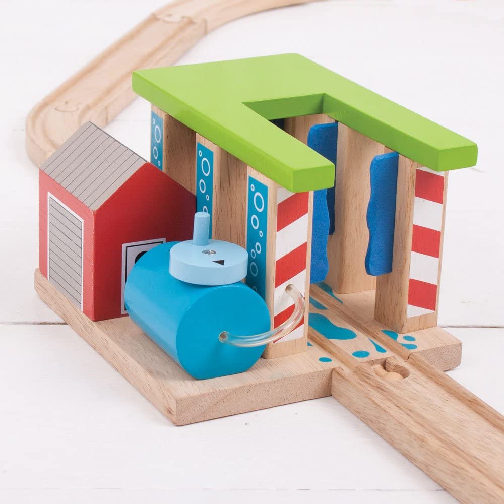 Bigjigs Rail Wooden Train Washer | Wooden Toys | Bigjigs Train ...