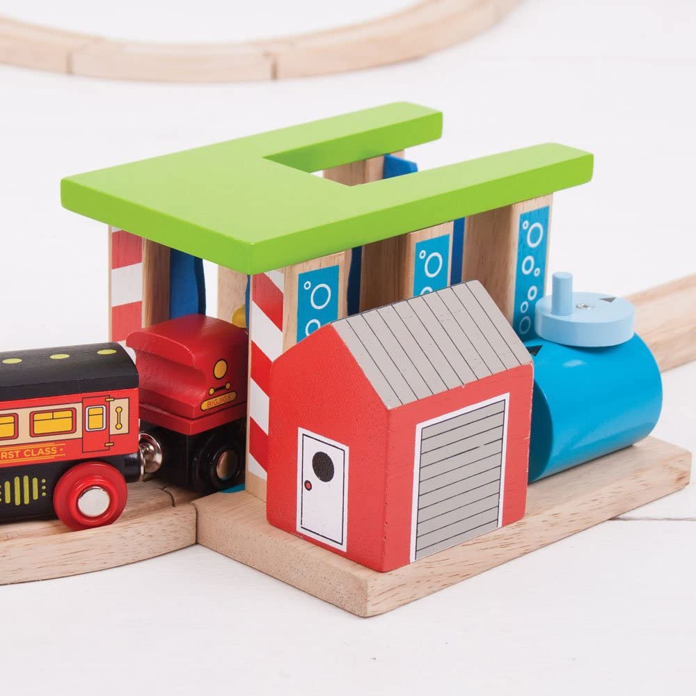 Bigjigs Rail Wooden Train Washer | Wooden Toys | Bigjigs Train ...