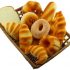 Gresorth 10 PCS Fake Cake Artificial Bread Set Bundle Platter Photography Props Kitchen Toy Decoration