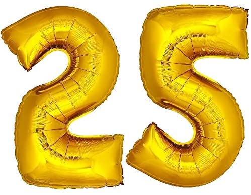 DekoRex 40 Inch Silver Number 20 Foil Balloon - Mylar Helium Or Air Fill, For Birthday, Anniversary Parties - View #6