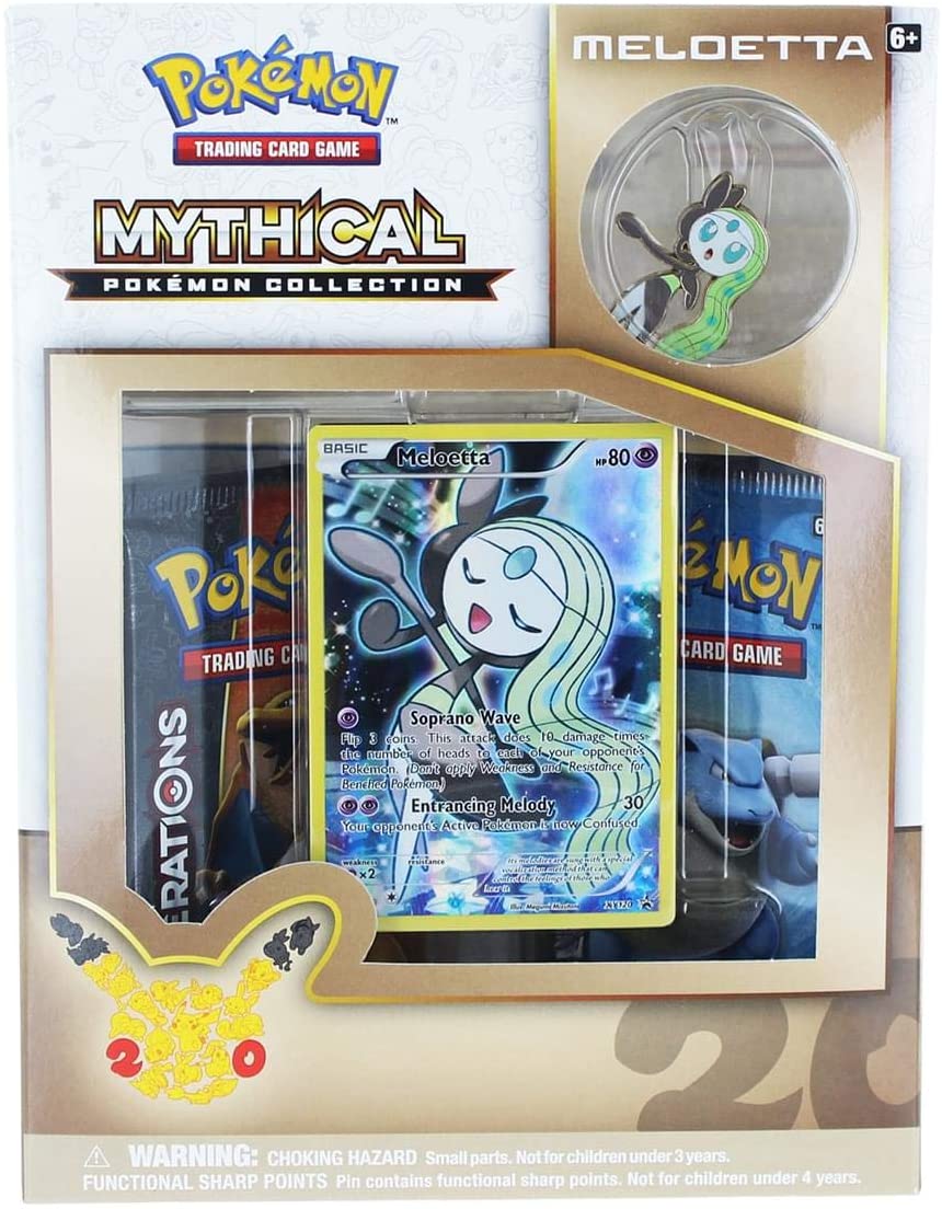 Pokemon POK80096 Meloetta Mythical Collection Card Game – TopToy