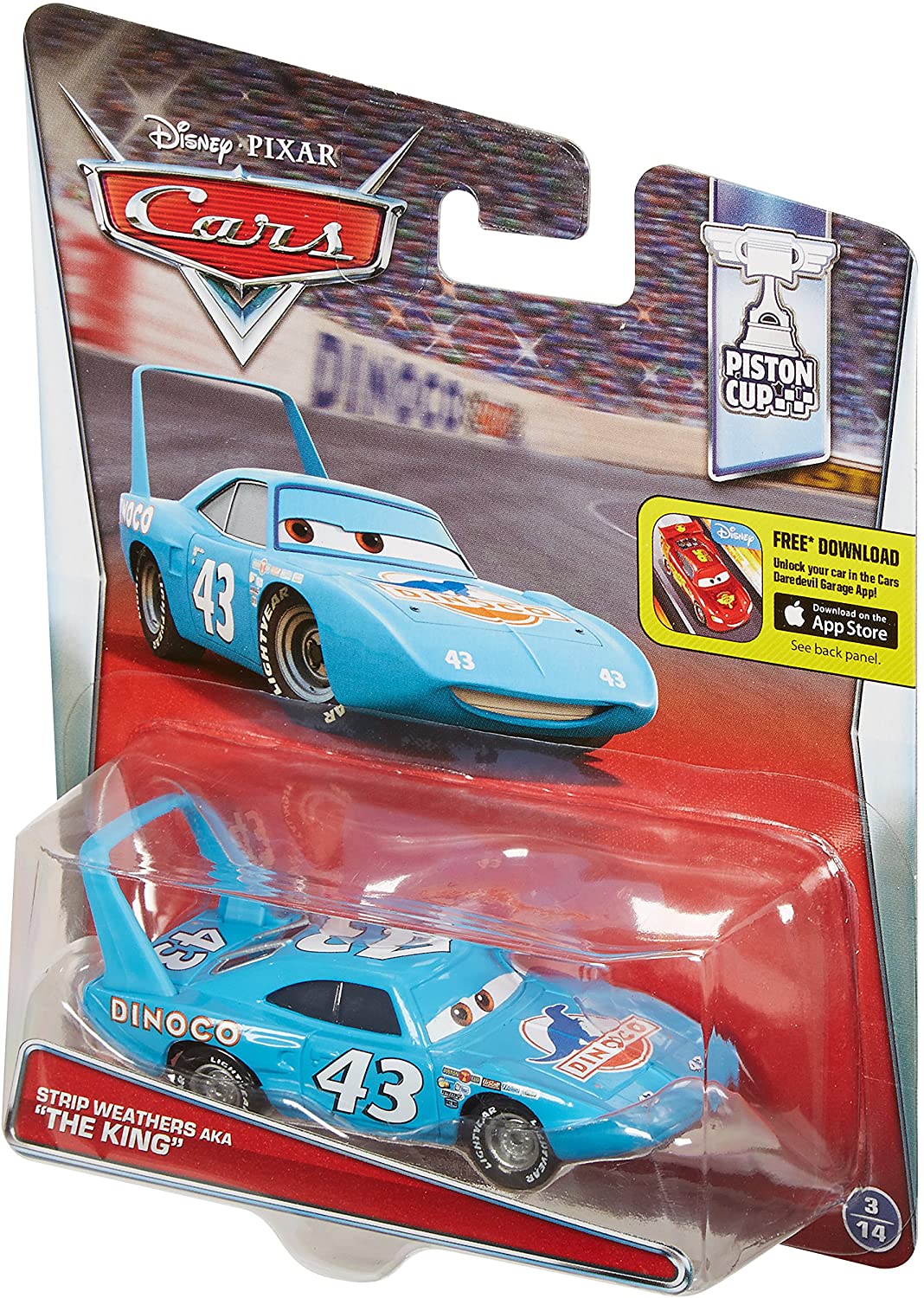 Disney/Pixar Cars Strip Weathers AKA “The King” Vehicle – TopToy