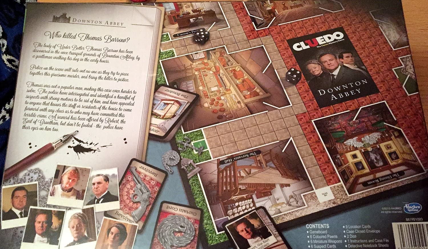 Cluedo Downton Abbey Board Game – TopToy