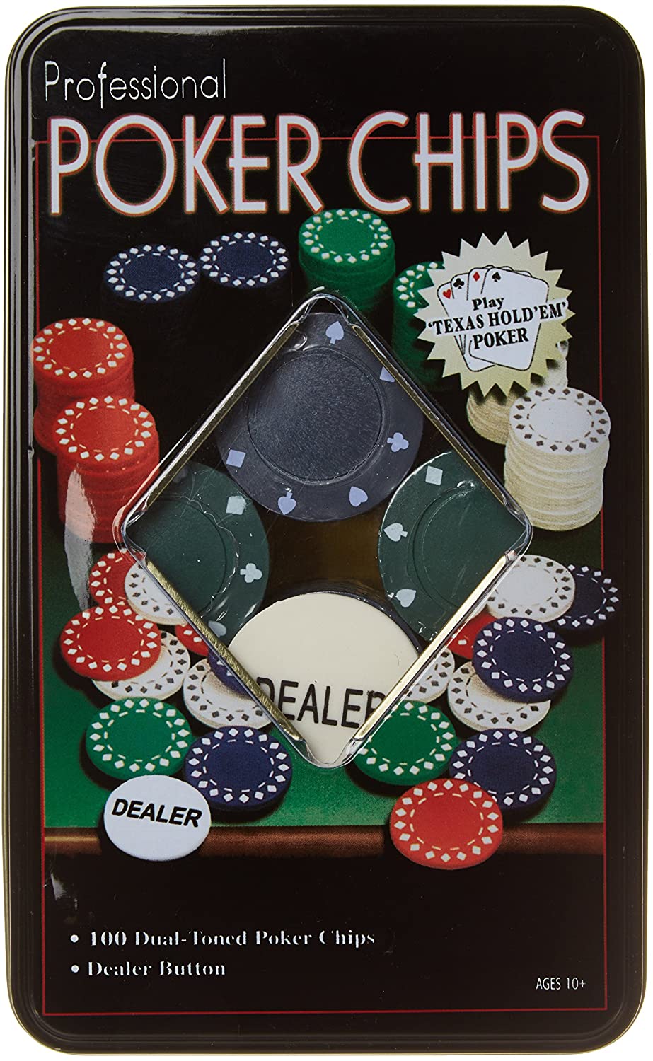 professional poker chip set