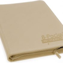 Ultimate Guard UGD010437 8 Pocket QuadRow ZipFolio XenoSkin-Sand