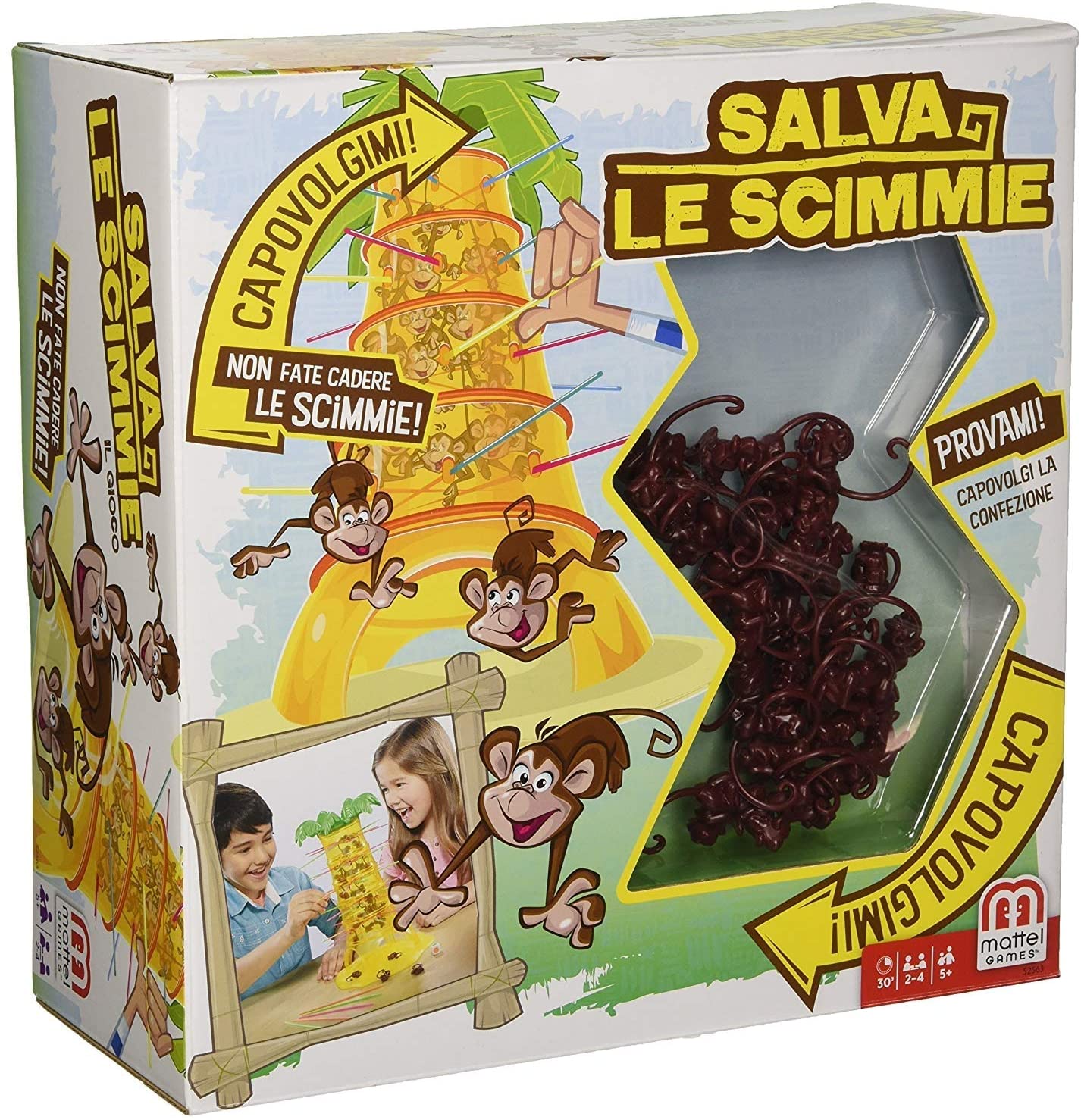 Mattel Salva La Scimmia Toptoy