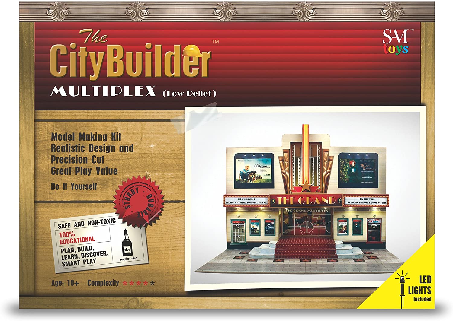 Model Railway Scenery Building The CityBuilder O Gauge Church Kit - 1: ...
