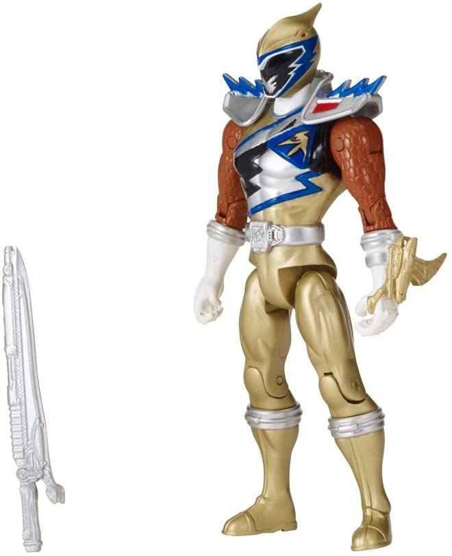Power Rangers Dino Charge 12.5 cm Gold Ranger Action Figure TopToy