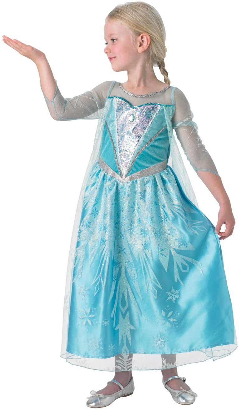 Rubie's Disney Premium Elsa Children's Costume – – TopToy