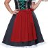 Adult Oktoberfest Fraulein Costume Dress size LARGE