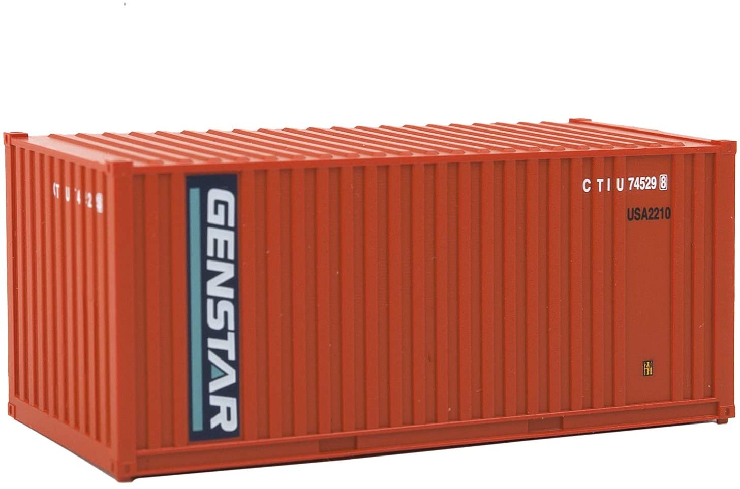 Walthers Corn Trims 531755 Container Gen Star Model Kit - Image 3