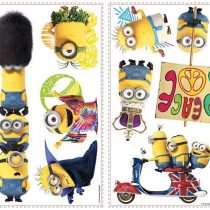 Joy Toy 30000 Minions Wall 4 Sheet Decals Sticker in Blister Pack
