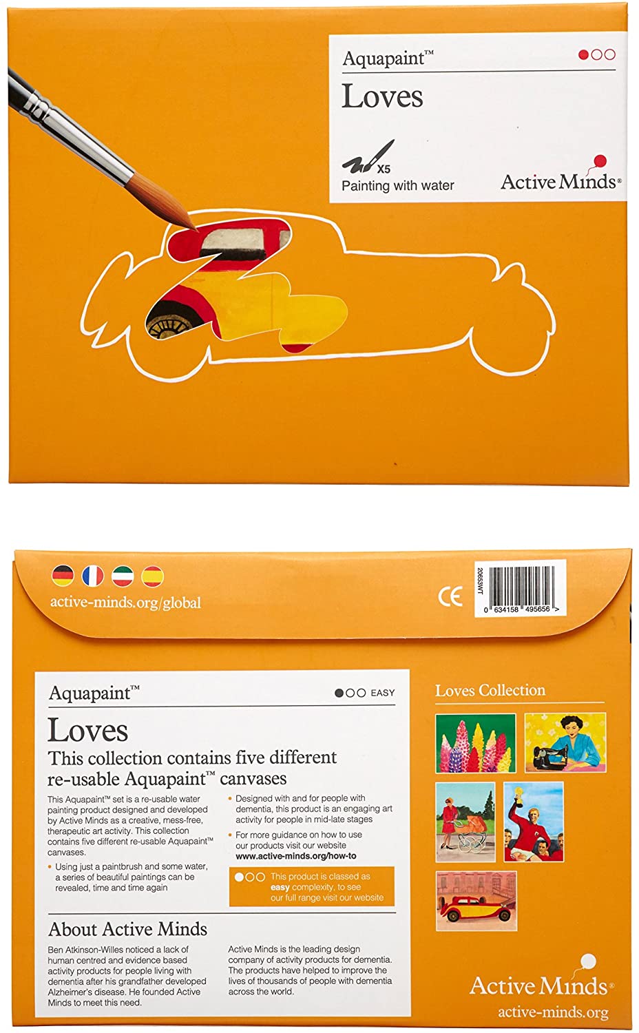 Active Minds Loves Aquapaint Reusable Water Painting Specialist