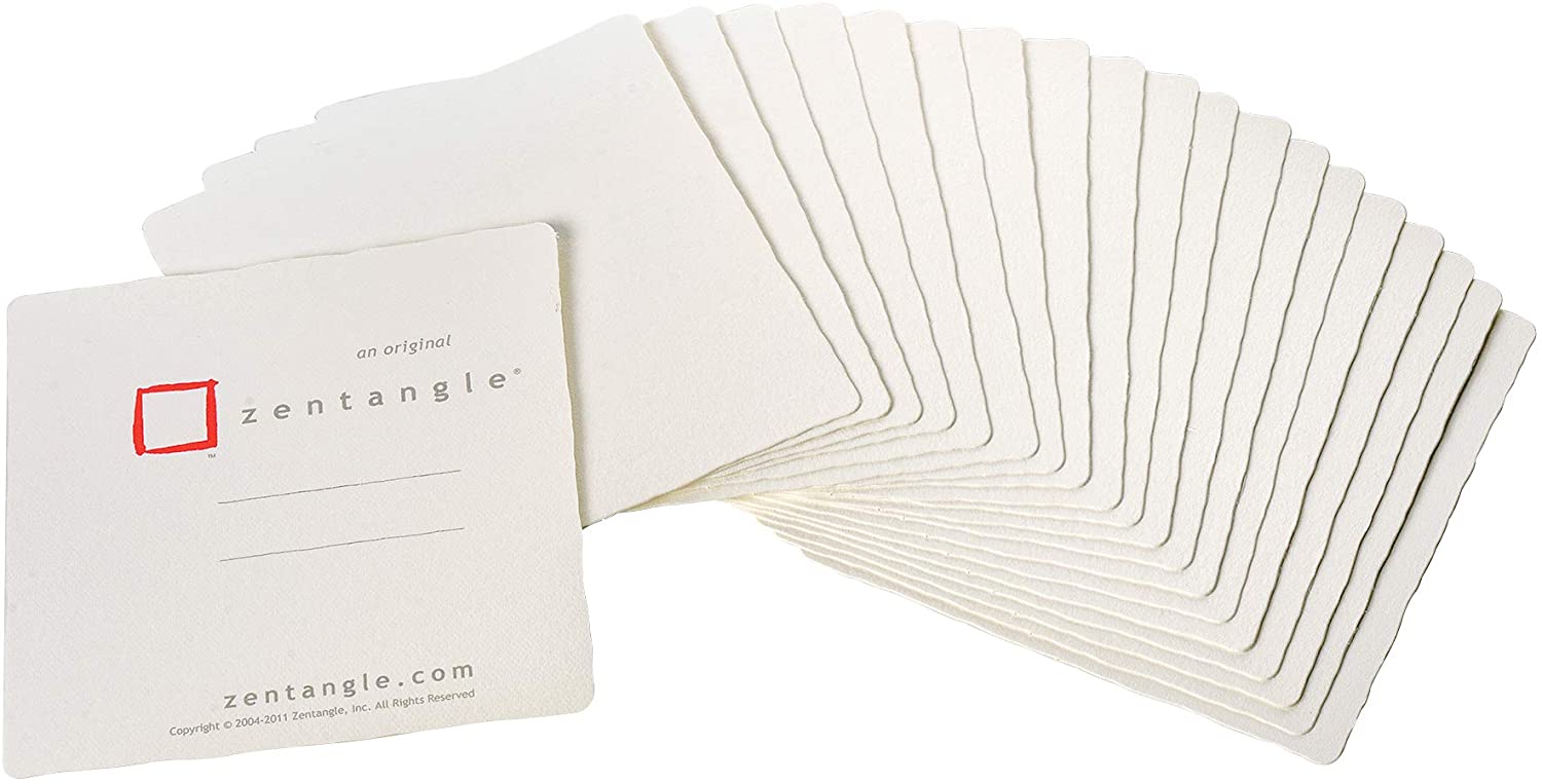 Zentangle 89 x 89 mm Original Zentangle Tiles (Pack of 20) - Image 2
