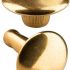 150 Sets Double Cap Rivets 9/10/2 Rapid Rivets Brass-Glossy (gold-coloured)