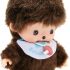 Sekiguchi Original Bebichhichi Boy 235540 Brown Plush with Bib Approx. 15 cm