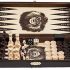 3 in 1 - Wooden Chess Backgammon Draughts SET - SMALL