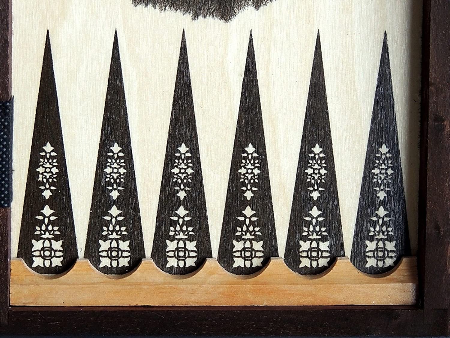 3 in 1 - Wooden Chess Backgammon Draughts SET - MEDIUM - Image 4