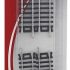 Mehano MEHANOF234 Blister Straight + 2 X 3'' Curved Track 10˚ / R 457,2 Mm-Made in Slovenia, Multi Colour, Inch