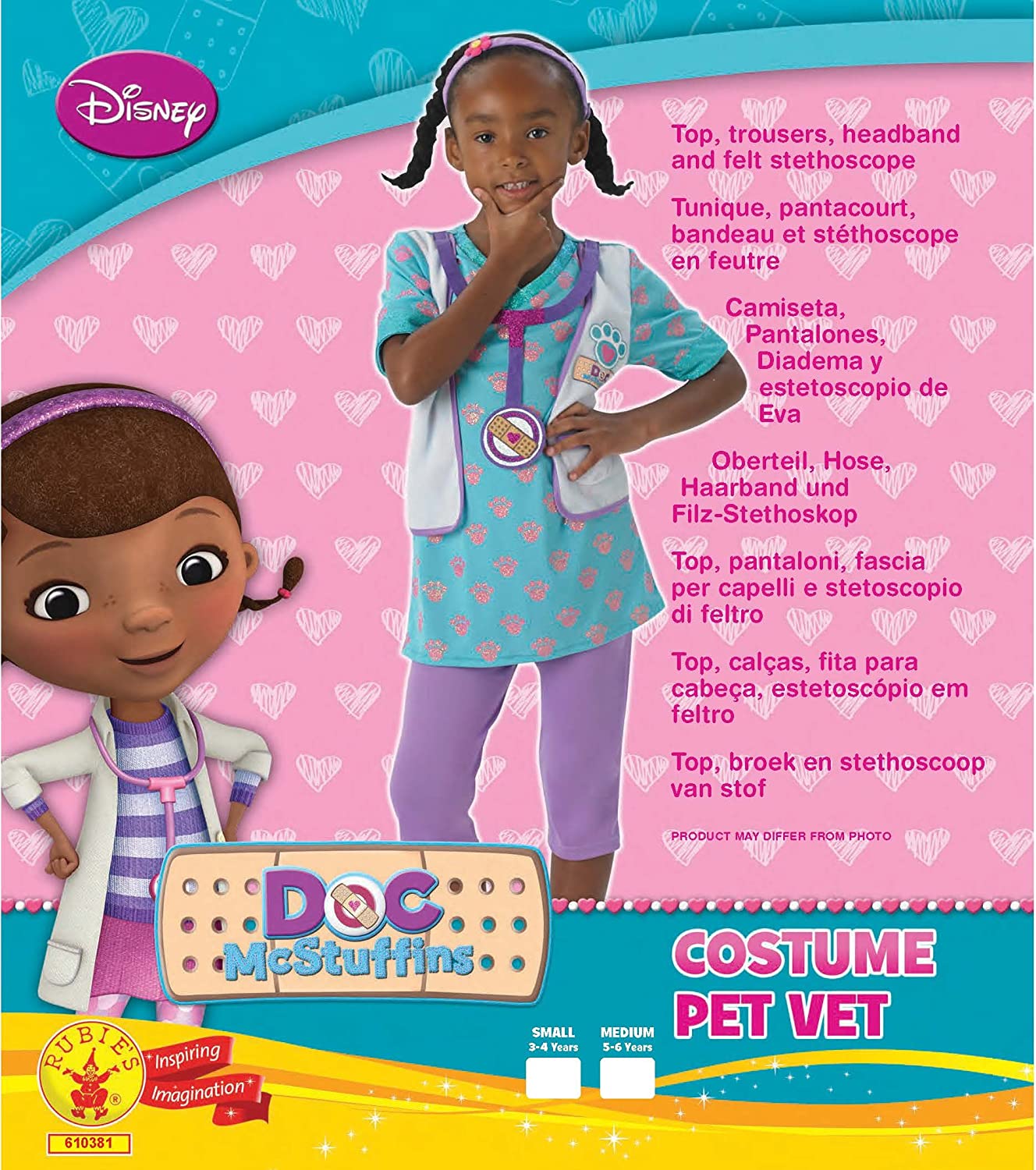 Doc mcstuffins fashion pet vet costume