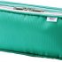 LIHIT LAB Double Pen Case, Large, 4.1 x 8.7", Green (A7661-7)