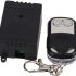 BQLZR AC 220V 10A 1CH 433MHZ Wireless RF Remote Control Switch Transmitter+ Receiver Black