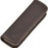 Sonnenleder "Grass" High Quality Leather Multipurpose Pencil Case, Color: Black, Genuine Leather * Made in Germany