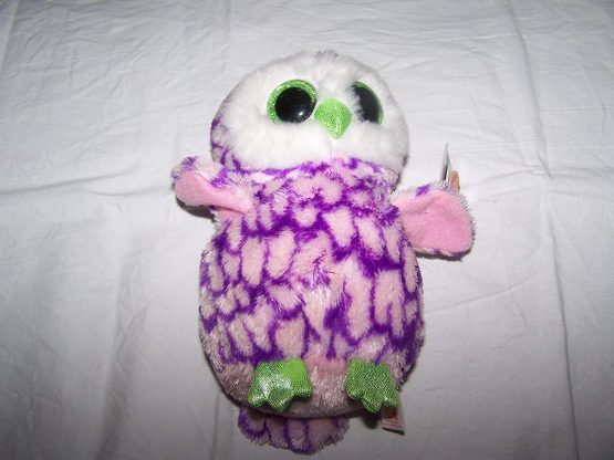 Claire's Exclusive Ty Beanie Boo's ~ PIPPER the Owl 6" NEW MWMT 