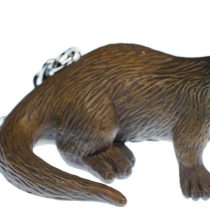 Miniblings Otter Key Ring Sea Otters Rubber Pendants Animal 7cm